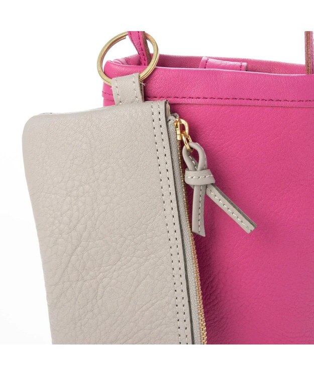 UNBILLION perche フラグメントケース付きモバイルショルダー ピンク