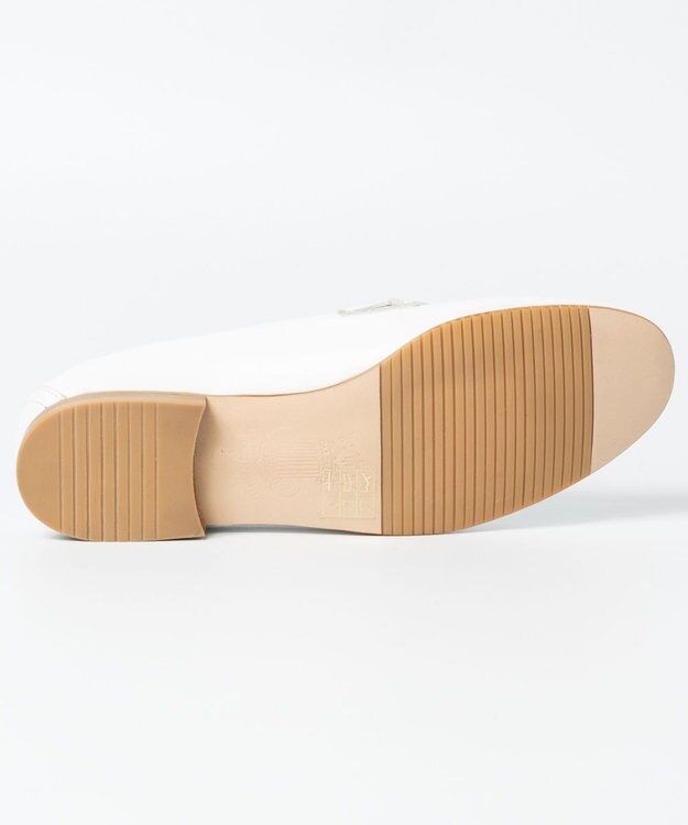 BONTRE 【BONTRE/ボントレ】レザーサドルローファー ホワイト