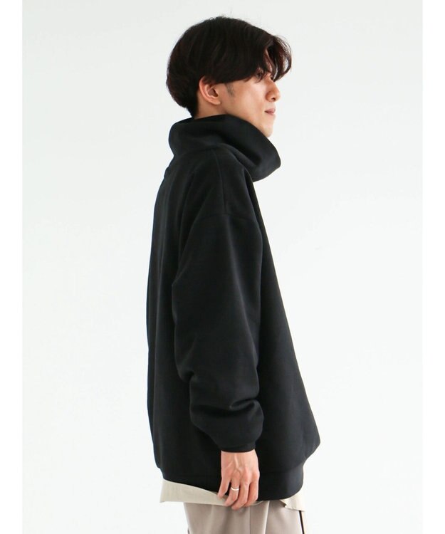 CRAFT STANDARD BOUTIQUE 【男女兼用】裏起毛タートルスウェット Black
