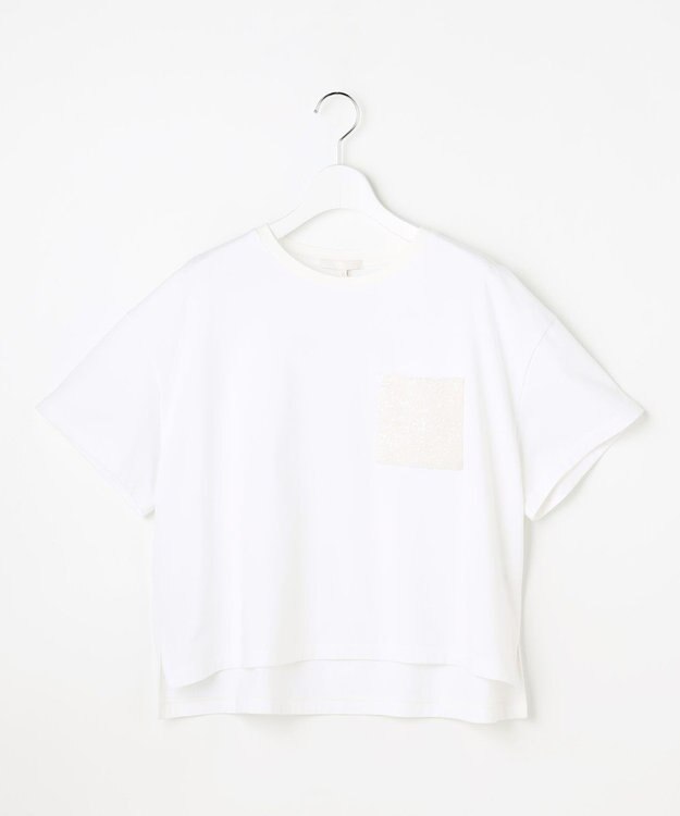 自由区 スパングルポケットＴシャツ オフ