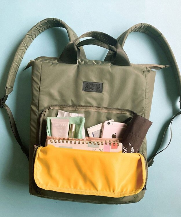 ROOTOTE 1223【撥水:A4収納サイズ】SN.セオルー.アイロ-A 05：セージ