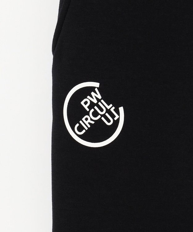 PW CIRCULUS 【WOMEN】サイドロゴ ジャージー パンツ ブラック系