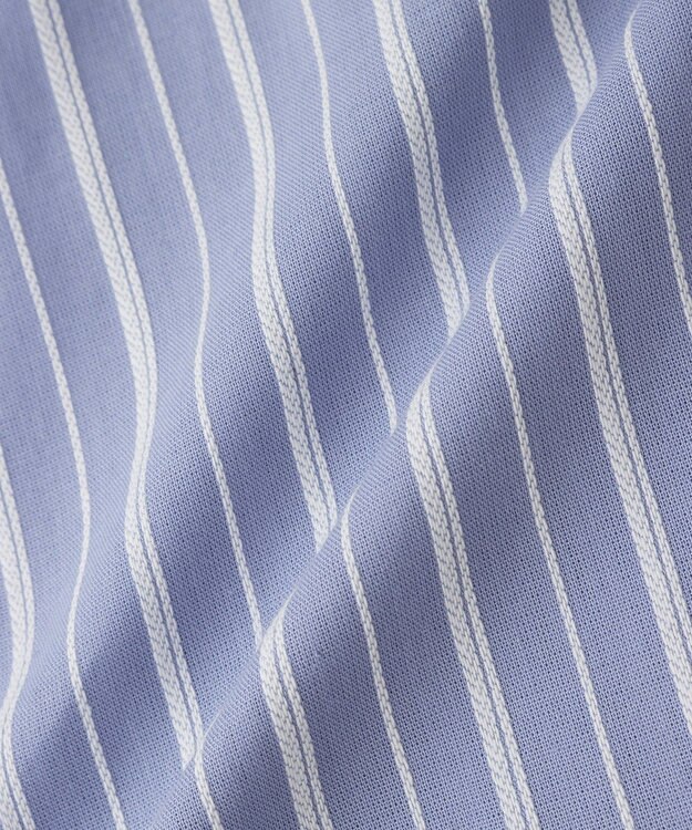 Green Parks ・ＥＬＥＮＣＡＲＥ　ＤＵＥ　ストライプフリルブラウス Blue