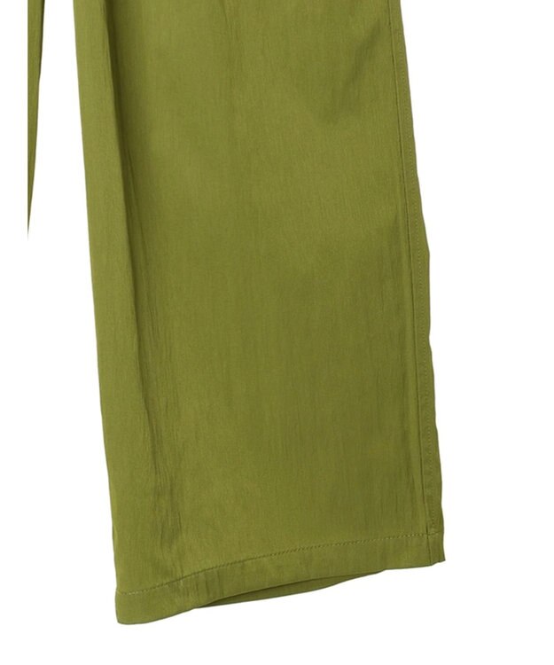 AMERICAN HOLIC イージーケア＋接触冷感ウエストタックワイドパンツ Pistachio