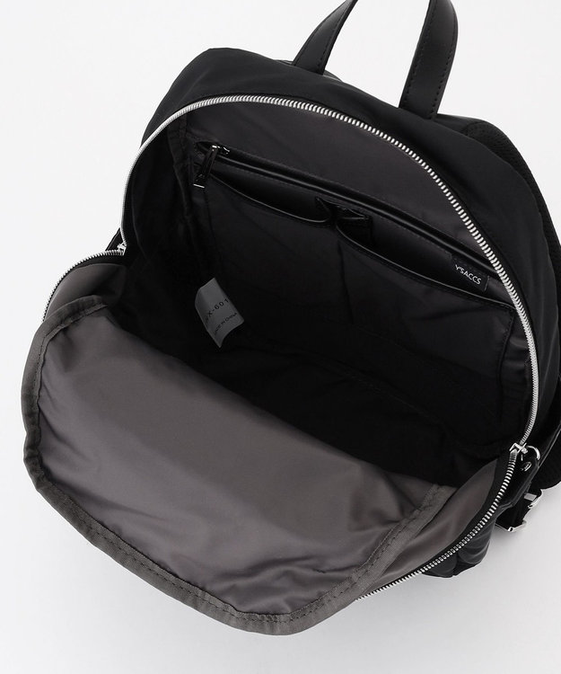 Y'SACCS ポリエステルツイル リュックサック ブラック