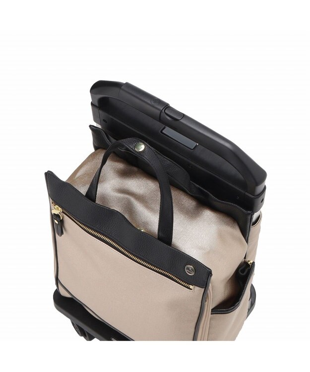 ACE BAGS & LUGGAGE soelte カランド2 お買い物キャリー ショッピングカート 16L 35984 ソエルテ ベージュ