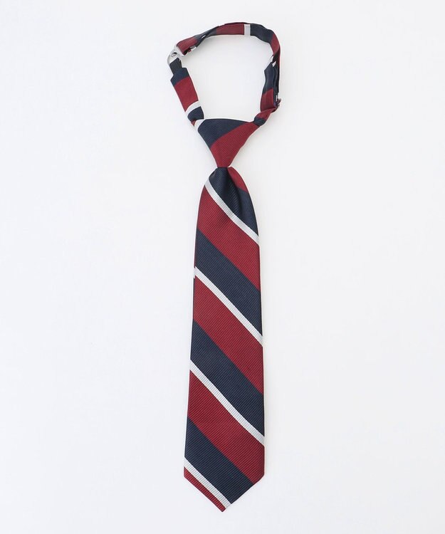 J.PRESS KIDS 【KIDS雑貨】レジメンタル 結び下げ ネクタイ ワイン系5