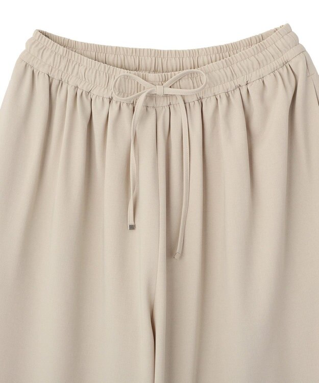 Green Parks イージーケアワイドガウチョパンツ Light Beige