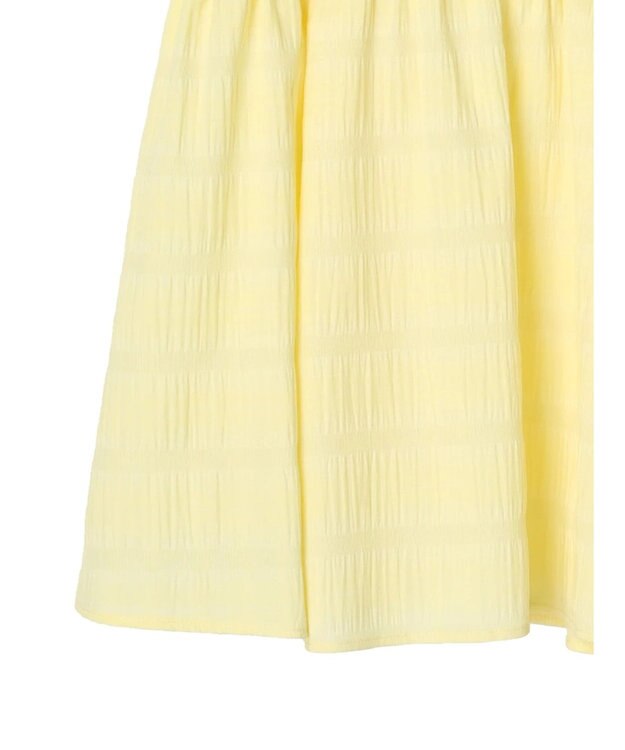 earth music&ecology スクエアネックチュニック Yellow