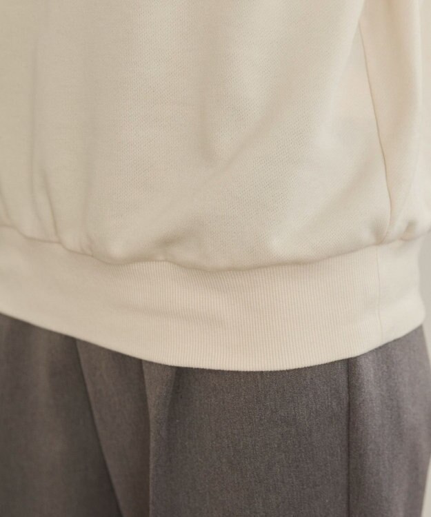 WEGO 【ANGIE VINTAGE】デニム襟スウェット ホワイトアイボリー