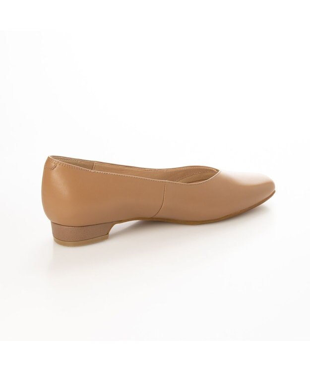 ing <ing>スクエアトゥVカットパンプス ベージュ