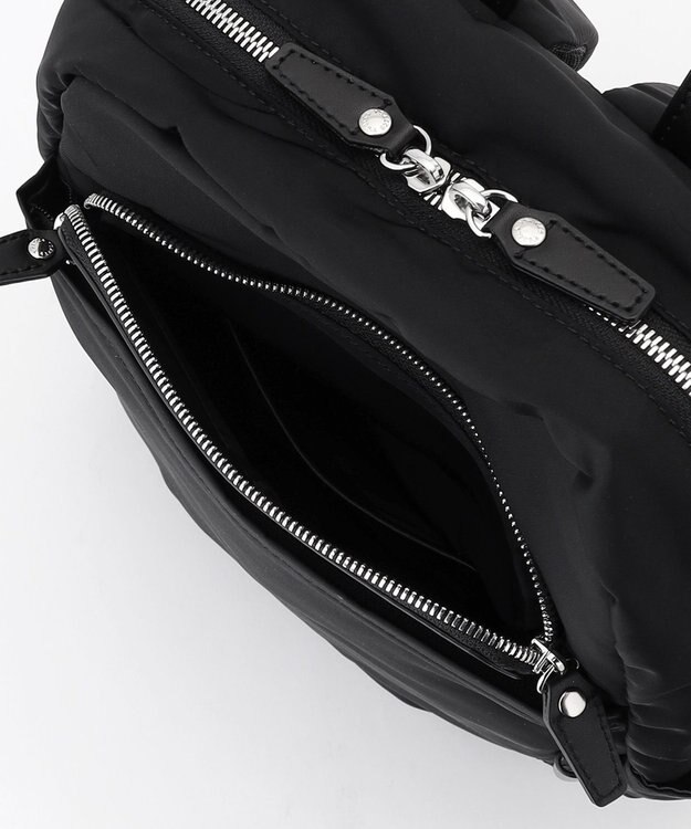 Y'SACCS ポリエステルツイル リュックサック ブラック