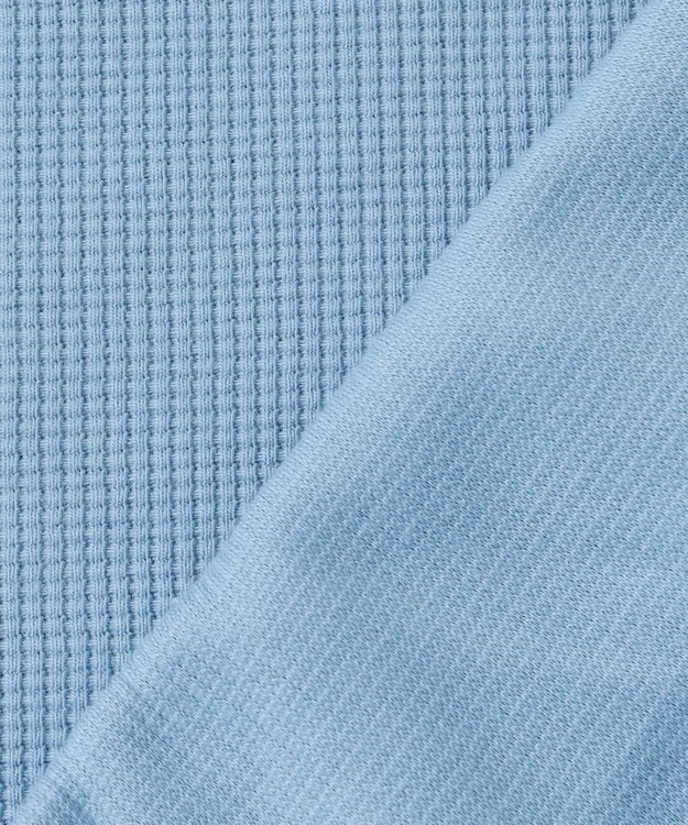 UNFILO MENS 【男女兼用】3シーズンスウェット ワッフルTEE サックス