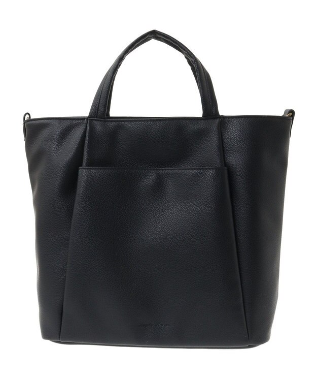 Green Parks ・Ｌｅｇａｔｏ　Ｌａｒｇｏ　ざっくり収納バッ Black