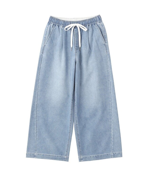 AMERICAN HOLIC イージーデニムワイドパンツ Light Indigo