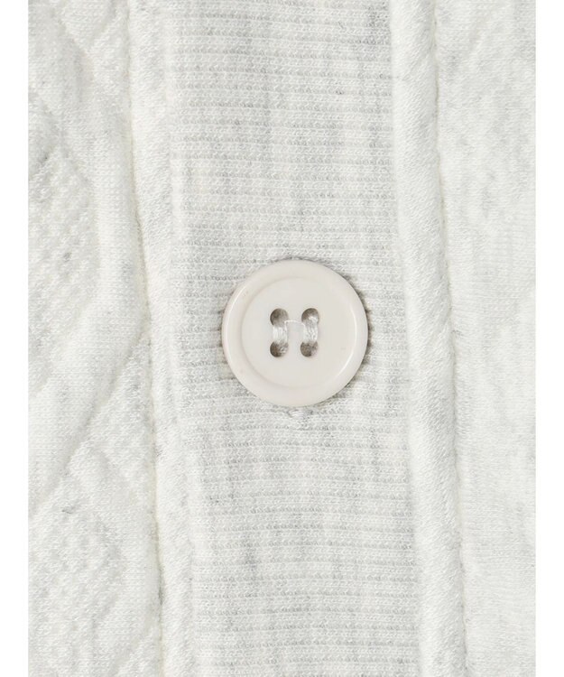 CRAFT STANDARD BOUTIQUE ケーブル柄カットカーディガン2 Oatmeal