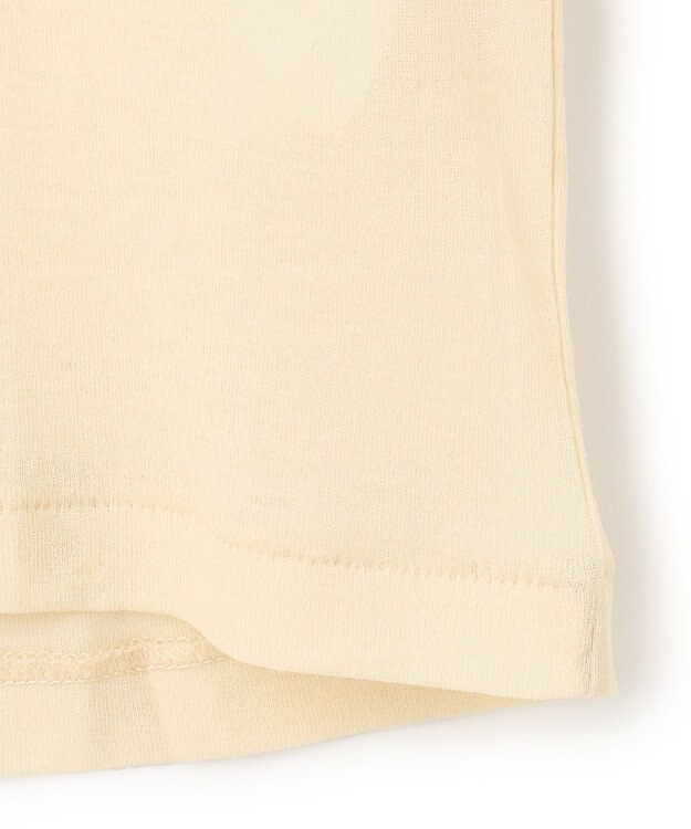 BEIGE， 【洗える】SORE / シアーコットンクルーネックカットソー Cream