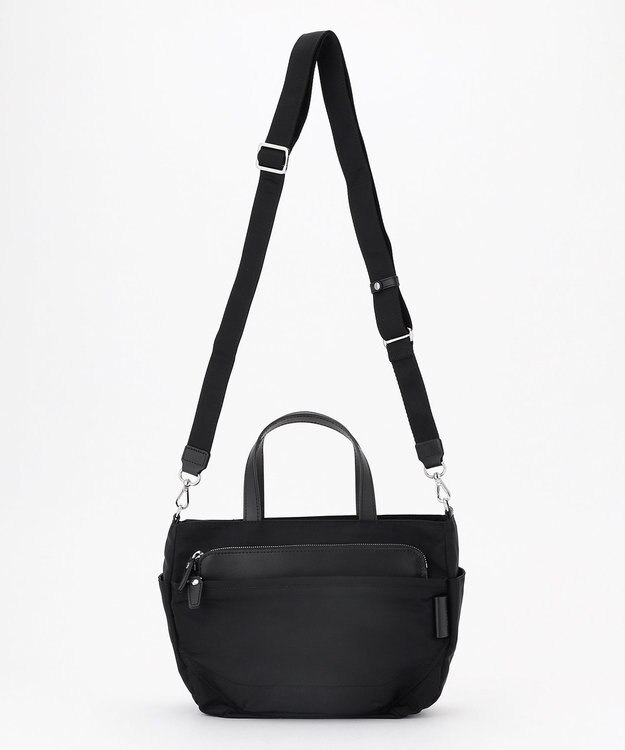 Y'SACCS ポリエステルツイル 2WAYトートバッグ ブラック