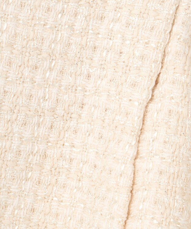 GRACE CONTINENTAL ツイードボックスタックショートパンツ キナリ