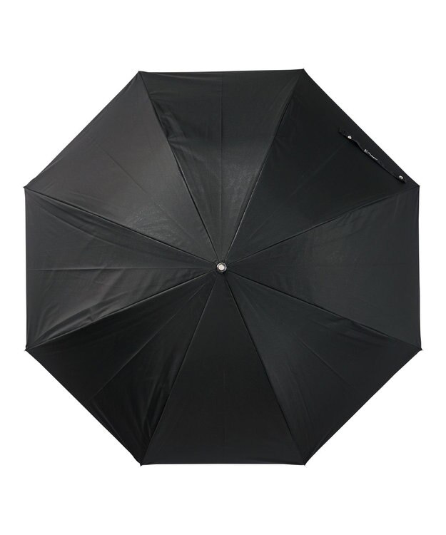 MOONBAT ハニカム断熱パラソル 無地 長傘  晴雨兼用 日傘 遮光率100％ UV100％ 遮熱 耐風 60cm ブラック