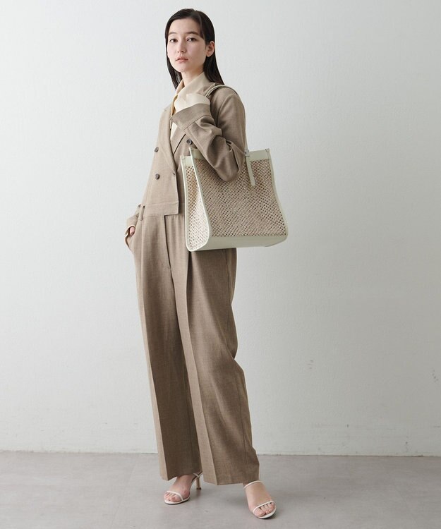 IACUCCI 【予約】ジュリエッタ RETE PAGLIA/RUGA アイボリー