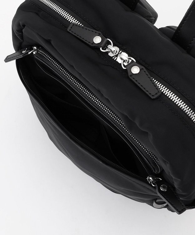 Y'SACCS ポリエステルツイル リュックサック ブラック