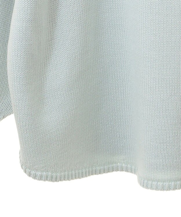 Green Parks 洗える　Ｖネックニットプルオーバー Blue