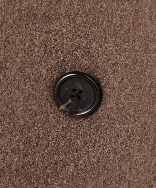 JOSEPH HOMME 【LEON掲載】【新素材】ウールキャメルリバー　ダブルブレストチェスターコート キャメル系