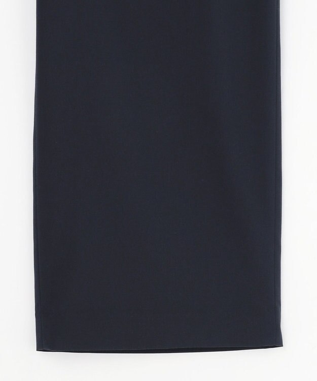 J.PRESS LADIES S トロピカルストレッチ ワイド パンツ ネイビー系