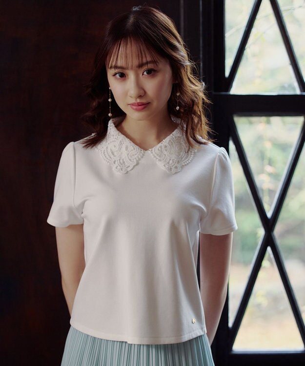 TOCCA 【星風まどかさん着用】SWEET CHANTILLY トップス アイボリー系