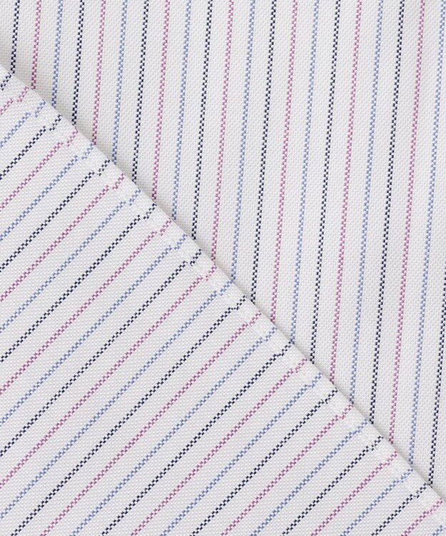 J.PRESS MEN 【WEB・一部店舗限定】トリプルカラーストライプシャツ/B.D. ピンク系1