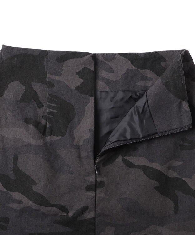 WEGO カモフラージュタイトミニスカート ブラックその他