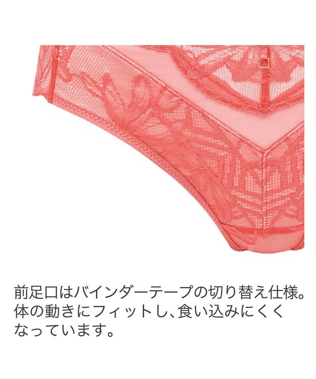 BRADELIS New York 【BRADELIS New York】ウェンディスタイルパンティ25S1 オレンジ