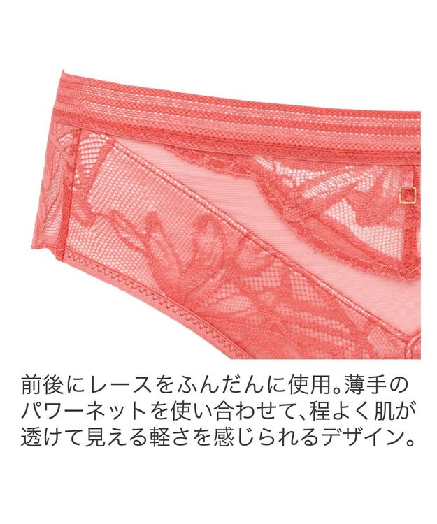 BRADELIS New York 【BRADELIS New York】ウェンディスタイルパンティ25S1 オレンジ