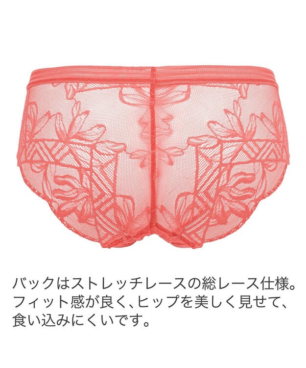 BRADELIS New York 【BRADELIS New York】ウェンディスタイルパンティ25S1 オレンジ