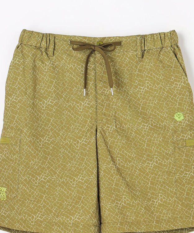 PW CIRCULUS 【MEN】ドライタッチ エレファント総柄プリントショートパンツ ゴルフ カーキ系5