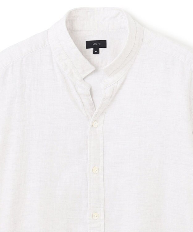 JOSEPH HOMME 【WEB・一部店舗限定】コットンジャガードネル　ウイングカラーシャツ ホワイト系