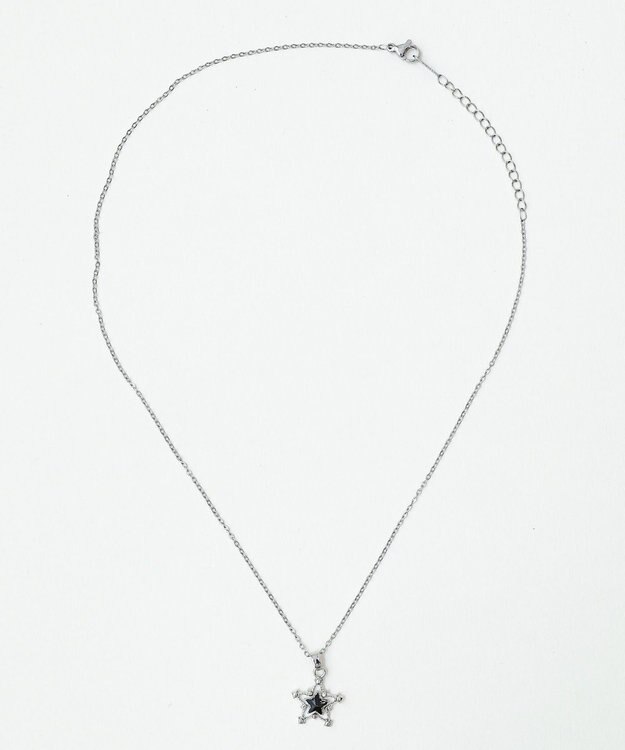 WEGO Lブラックストーンモチーフネックレス 柄3