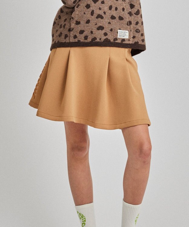 PW CIRCULUS 【WOMEN】フレアスカート ベージュ系