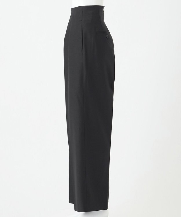 23区 【エステータ】ウールトロストレッチ パンツ ブラック系