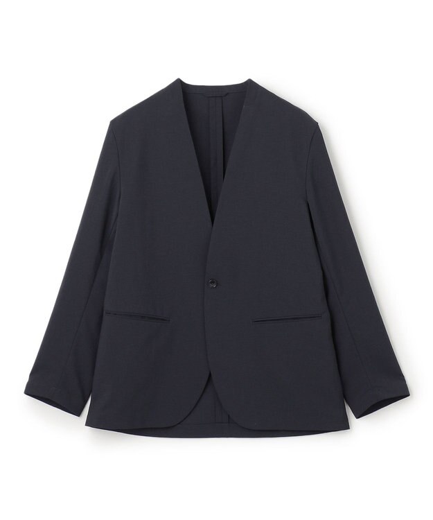 UNFILO MENS TENNEN TOUCH ノーカラージャケット [24年春夏商品] ネイビー