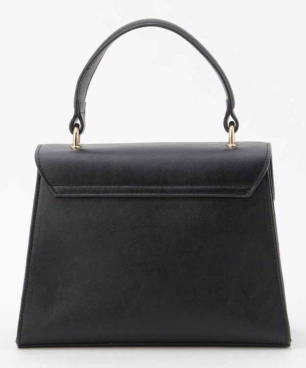 ANY SIS 【2WAY】コンビフラップ バッグ ブラックスエード