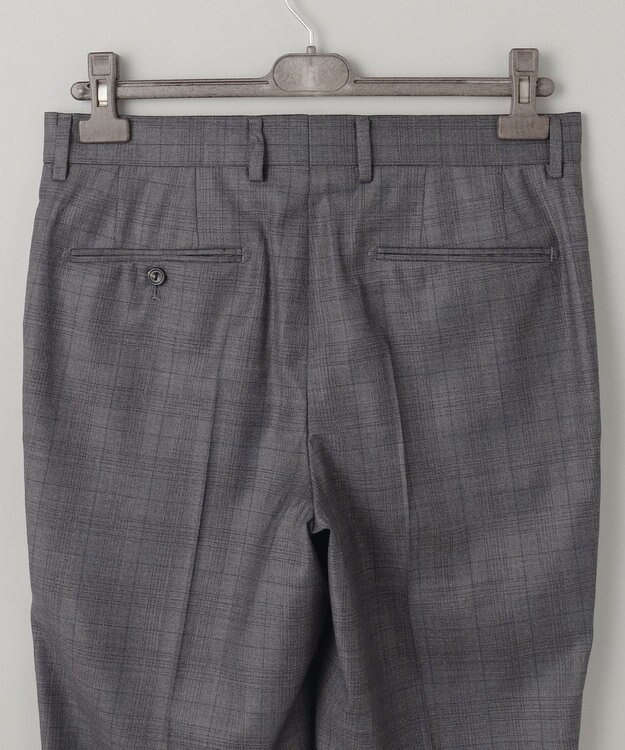GOTAIRIKU 【Loro Piana Fabric】365 通年スーツ(グレーー×格子) グレー系4