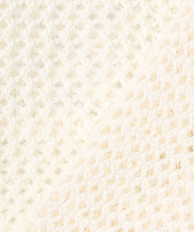 組曲 KIDS 【S-Lサイズ】クロッシェライク　カーディガン オフホワイト