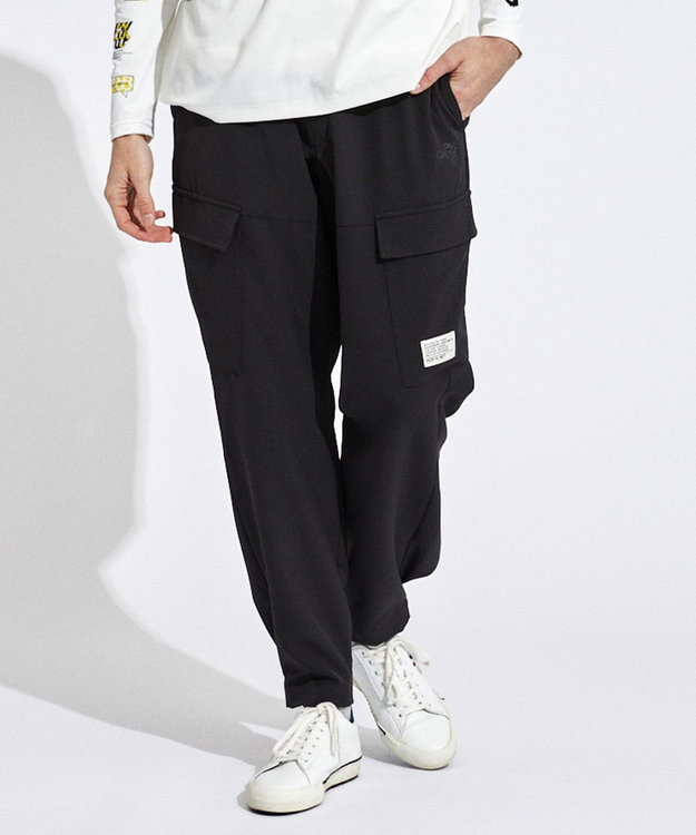 PW CIRCULUS 【MEN】ワイド カーゴパンツ ブラック系