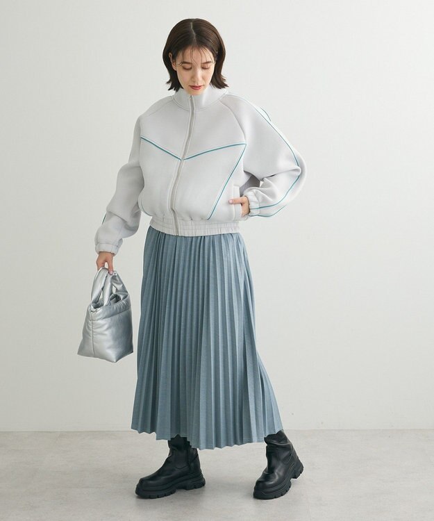 Green Parks ・ＳＵＧＡＲ　ＳＰＯＯＮ　ライントラックジャケット Light Gray