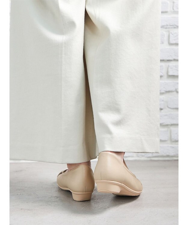 ASICS WALKING ペダラ レディース 2E 2.0cmヒール ベージュ系