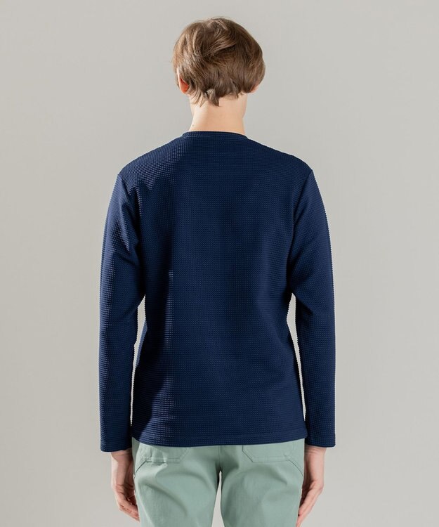 JOSEPH HOMME ライトタックジャージー  長袖カットソー ネイビー系