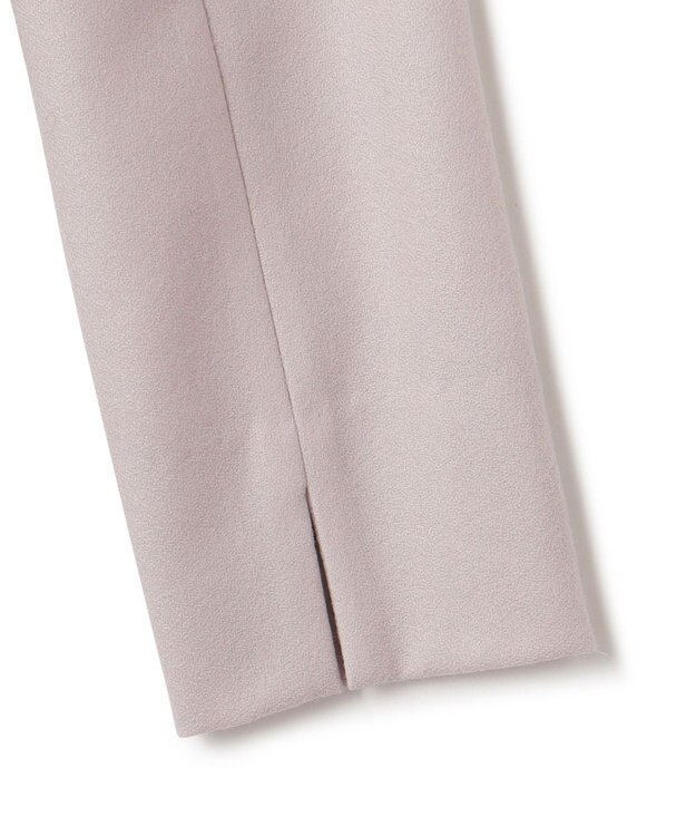 23区 ウールジョーゼット Aライン ワンピース ベージュ系