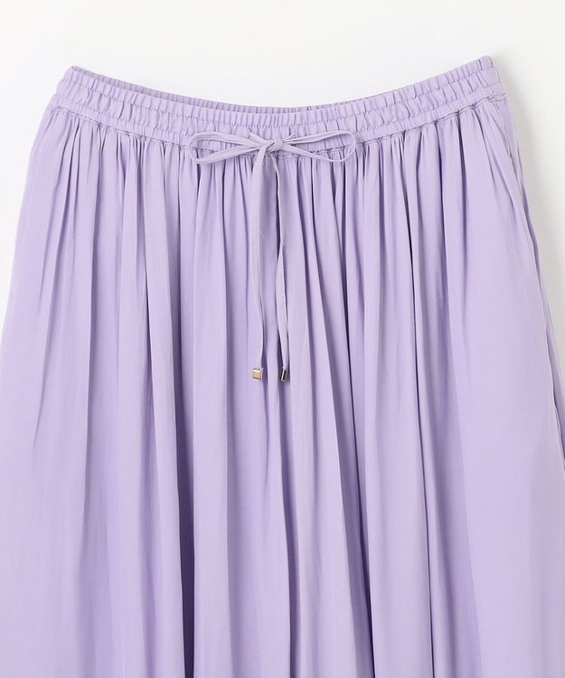 ANY L 【ウエストゴム】リラックススカーチョ パープル